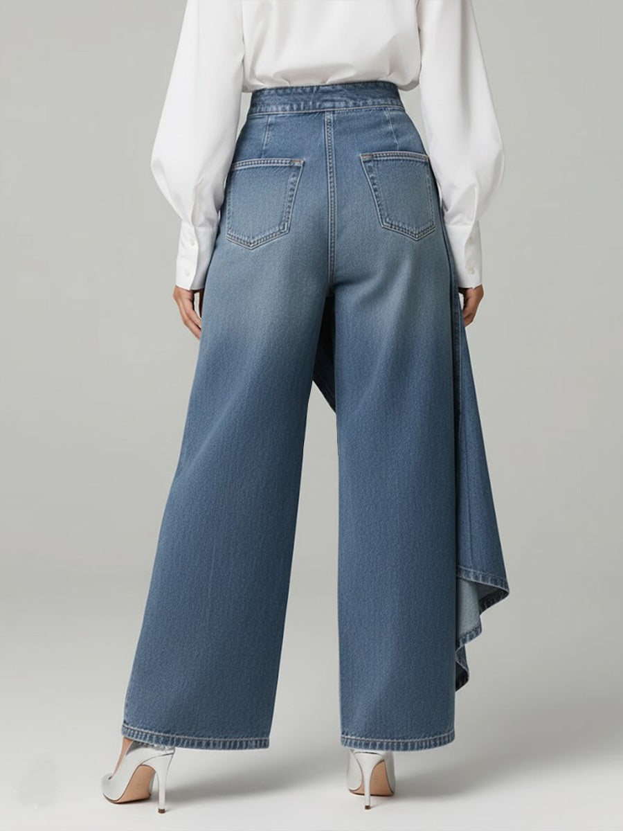Everyday Comfort Wide-Leg Jeans