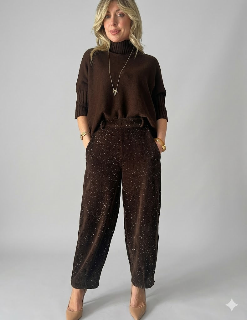 Brown Glam Set for Women